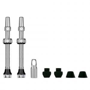 Muc-Off V2 Tubeless Valve Kit Silver, 44mm, Pair