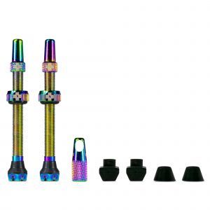 Muc-Off V2 Tubeless Valve Kit Iridescent, 44mm, Pair