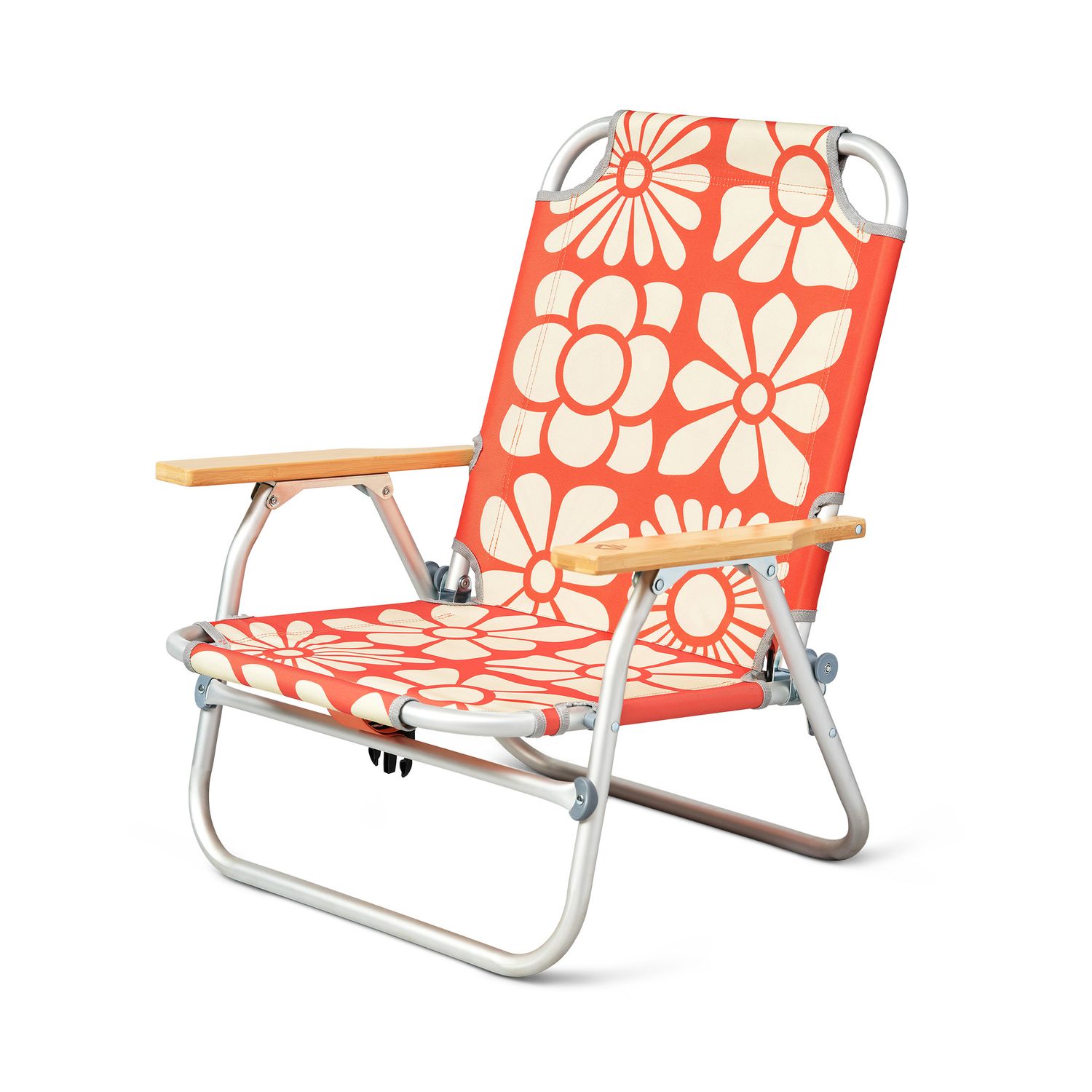 Easy Chair, Color: Big Flowers Exp Orange