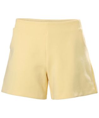 W Capri Shorts, Color: Yellow Cream, Size: SM