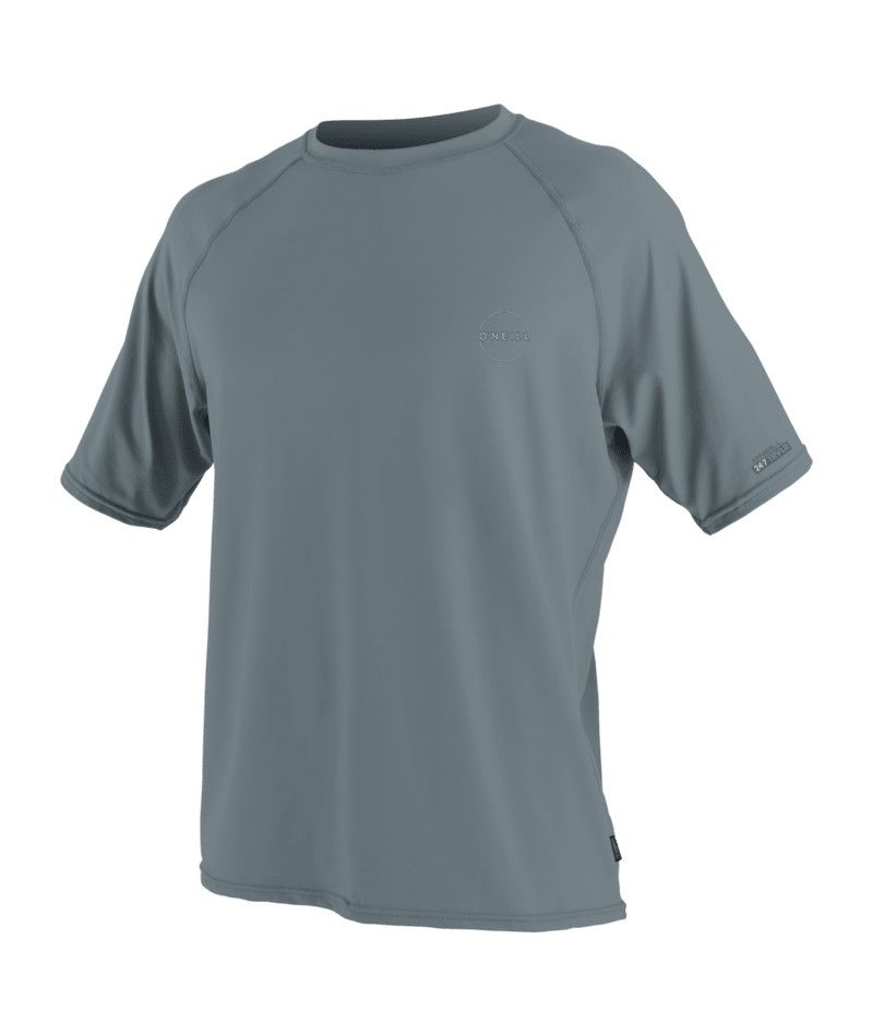 M 24/7 Traveler SS Sun Shirt, Color: Lead Blue, Size: MD