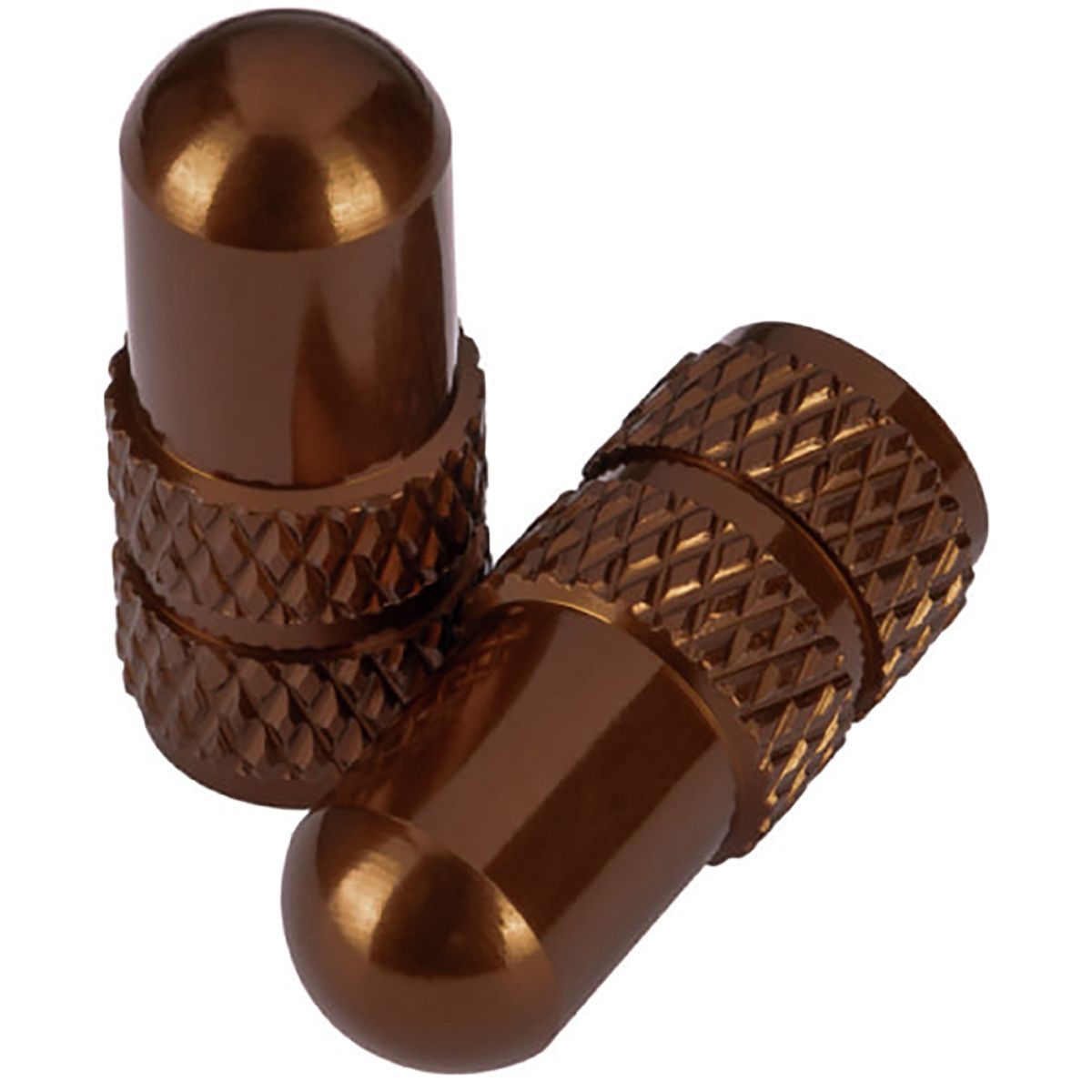 Presta Valve Caps Bronze