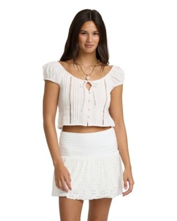 W Lace Lover Knit Skirt