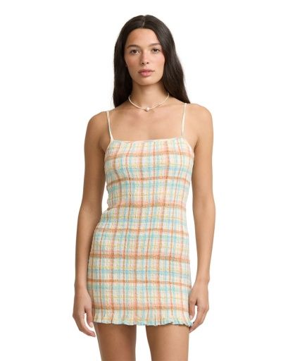 W So Bright Mini Dress, Color: Wht Multi, Size: XS
