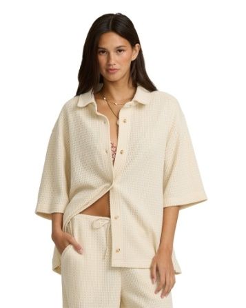 W Laguna Crochet Cover Up Top