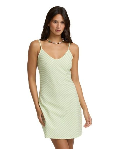 W Lovin Coast Mini Dress, Color: Sunny Lime, Size: XS