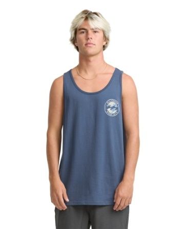 M Hollow Prem Tank, Color: Drk Denim, Size: MD
