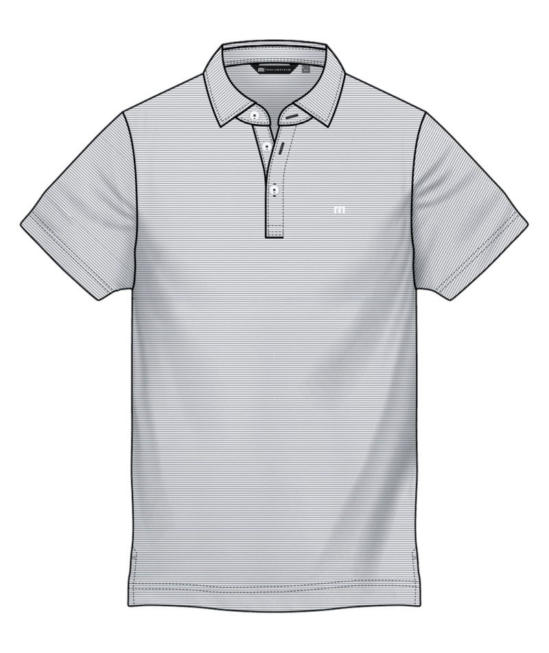M Tour Ready Golf Polo, Color: Lt Grey, Size: MD