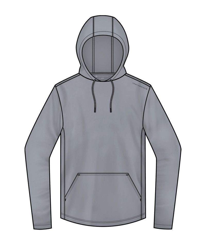 M Fibercloud Hoody, Color: Lt Grey, Size: MD