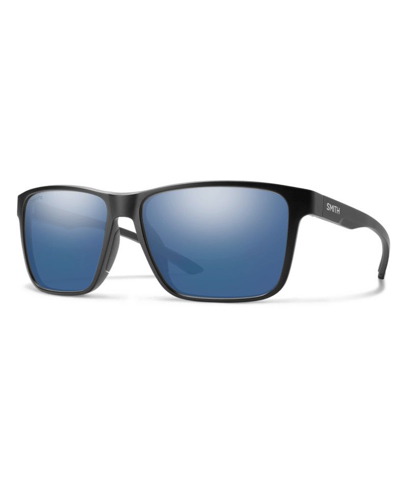 Riptide XL Matte Blk CP Pol Blue Mirror