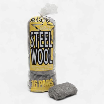 AllStar 0000 STEEL WOOL SLEEVE 16 PADS 74016