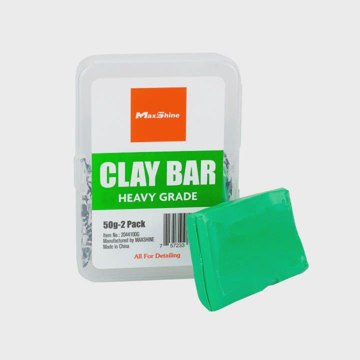 Maxshine Detailing Clay Bar - Green [Pack of 2] [Heavy Grade]