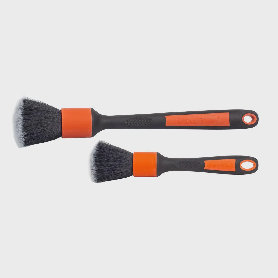 Maxshine Ever So Soft (ESS) Detailing Brush Red [Set]