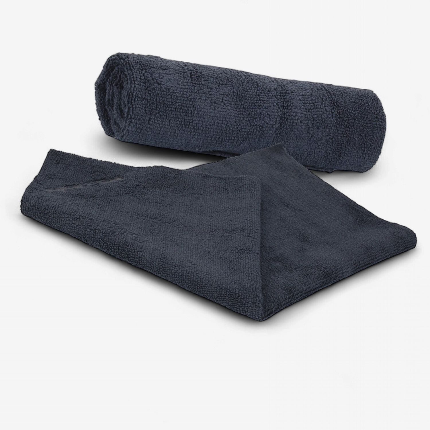 Maxshine 330GSM 16"x16" All Purpose Microfiber Towel Black- 5pk
