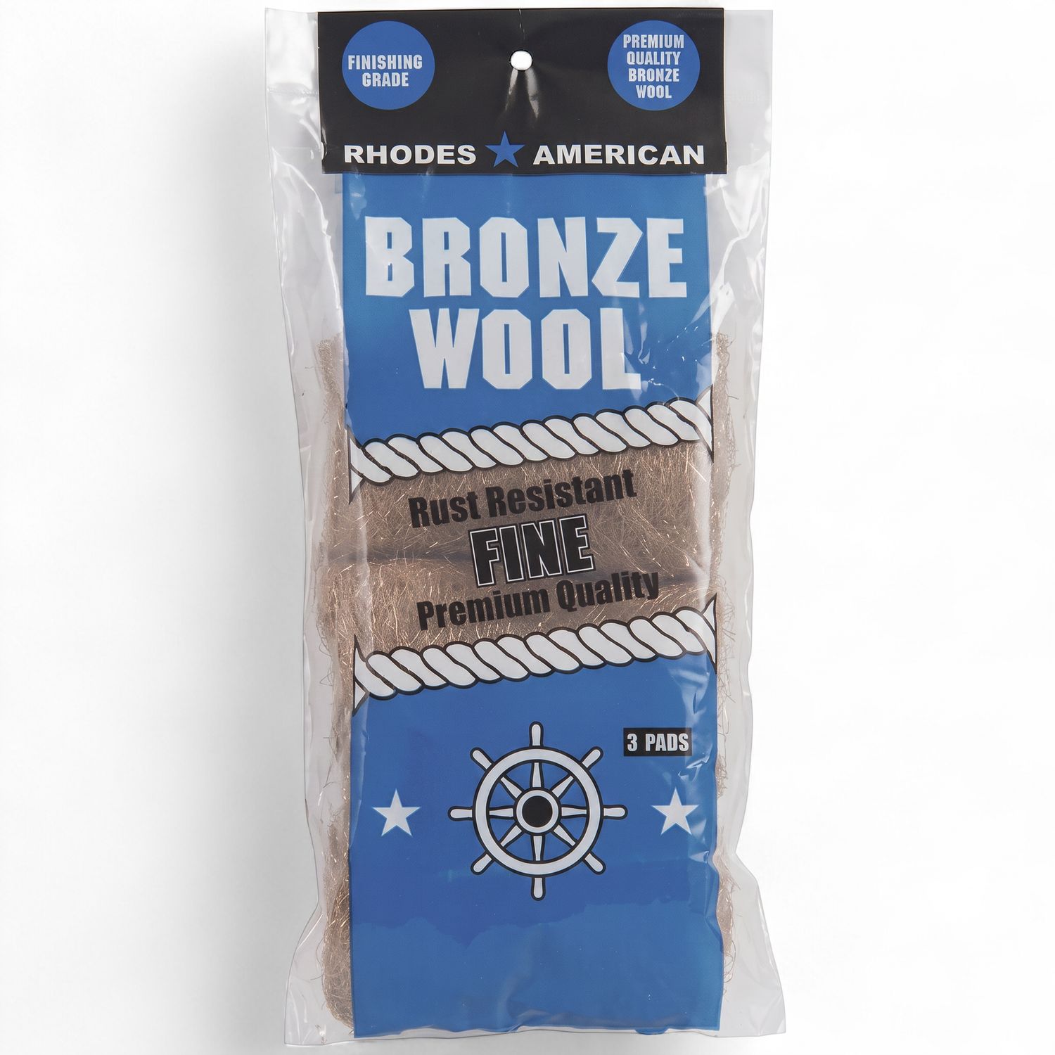 Bronze Wool- Fine 3 pack