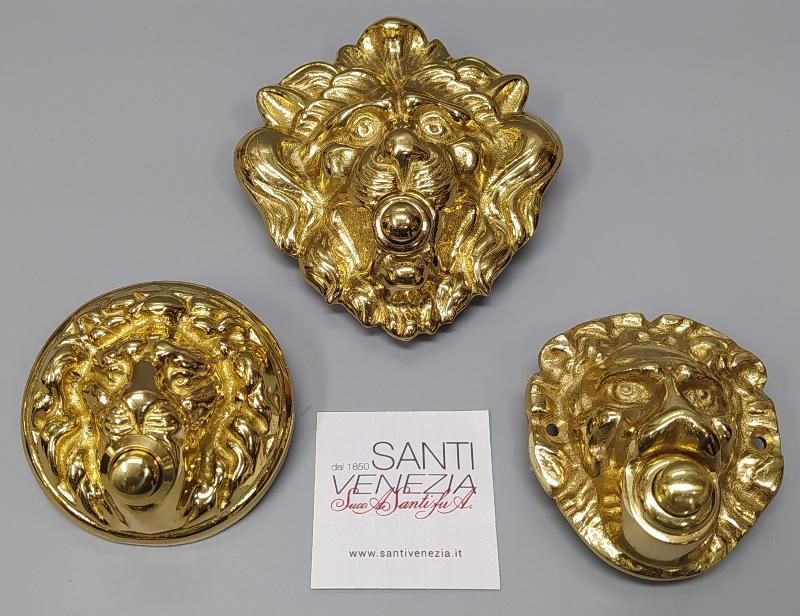 Campanello Leone Veneziano in ottone Campanello Leone Veneziano in ottone
