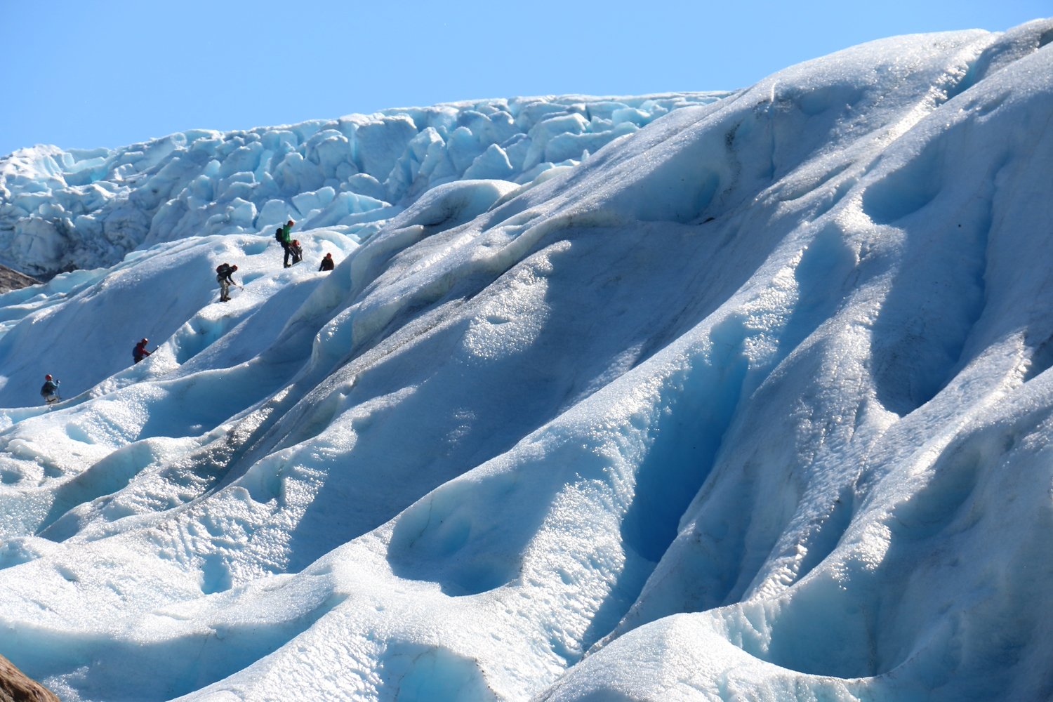 Glacier hike on Svartisen