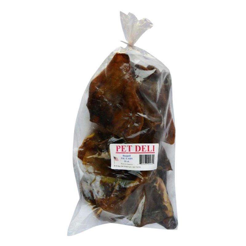 Pet Deli Pig Ears Dog Chew, 10-Count Bag Pet Deli Pig Ears Dog Chew, 10-Count Bag