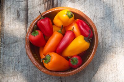 Pimientos de colores