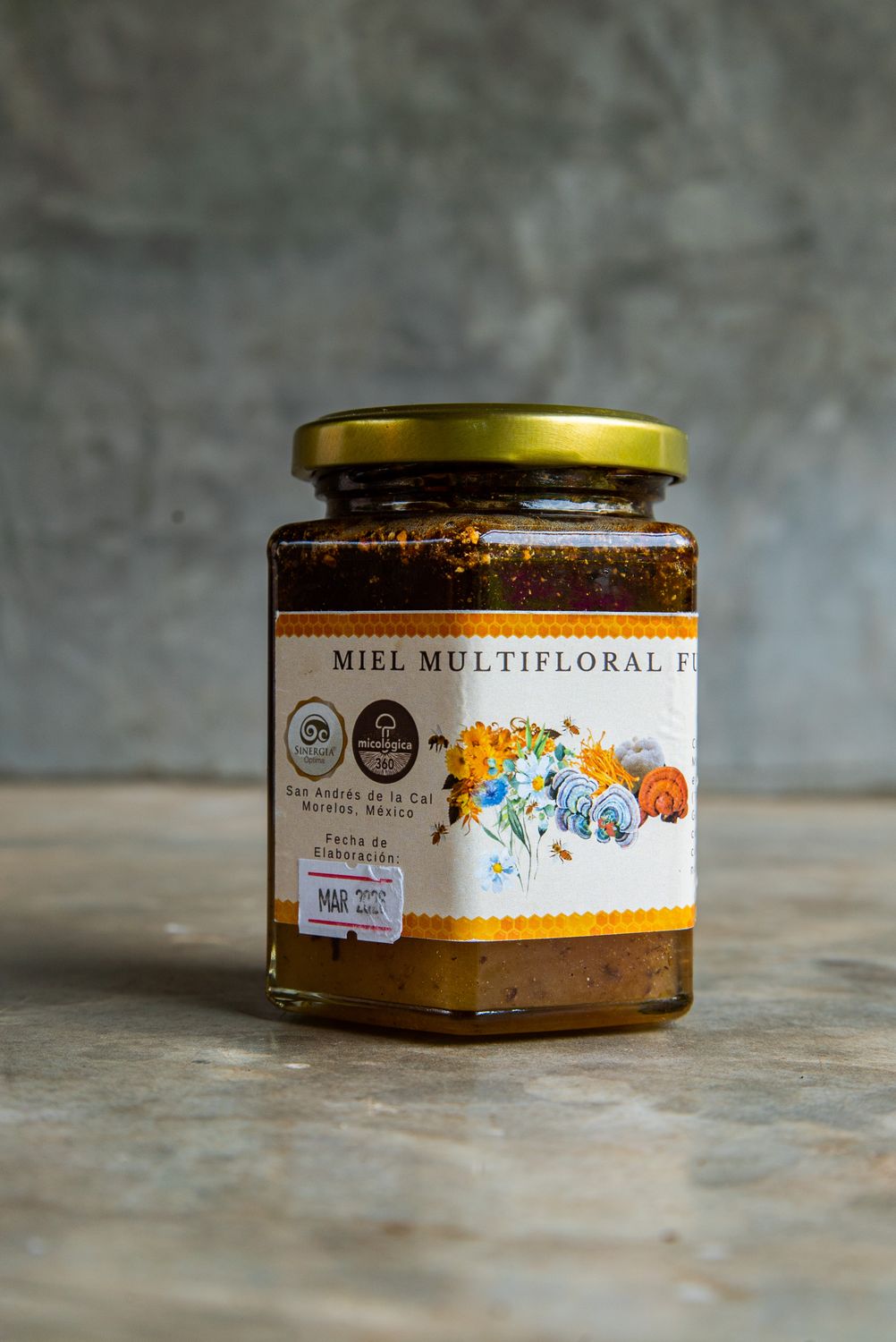Miel de hongos funcional