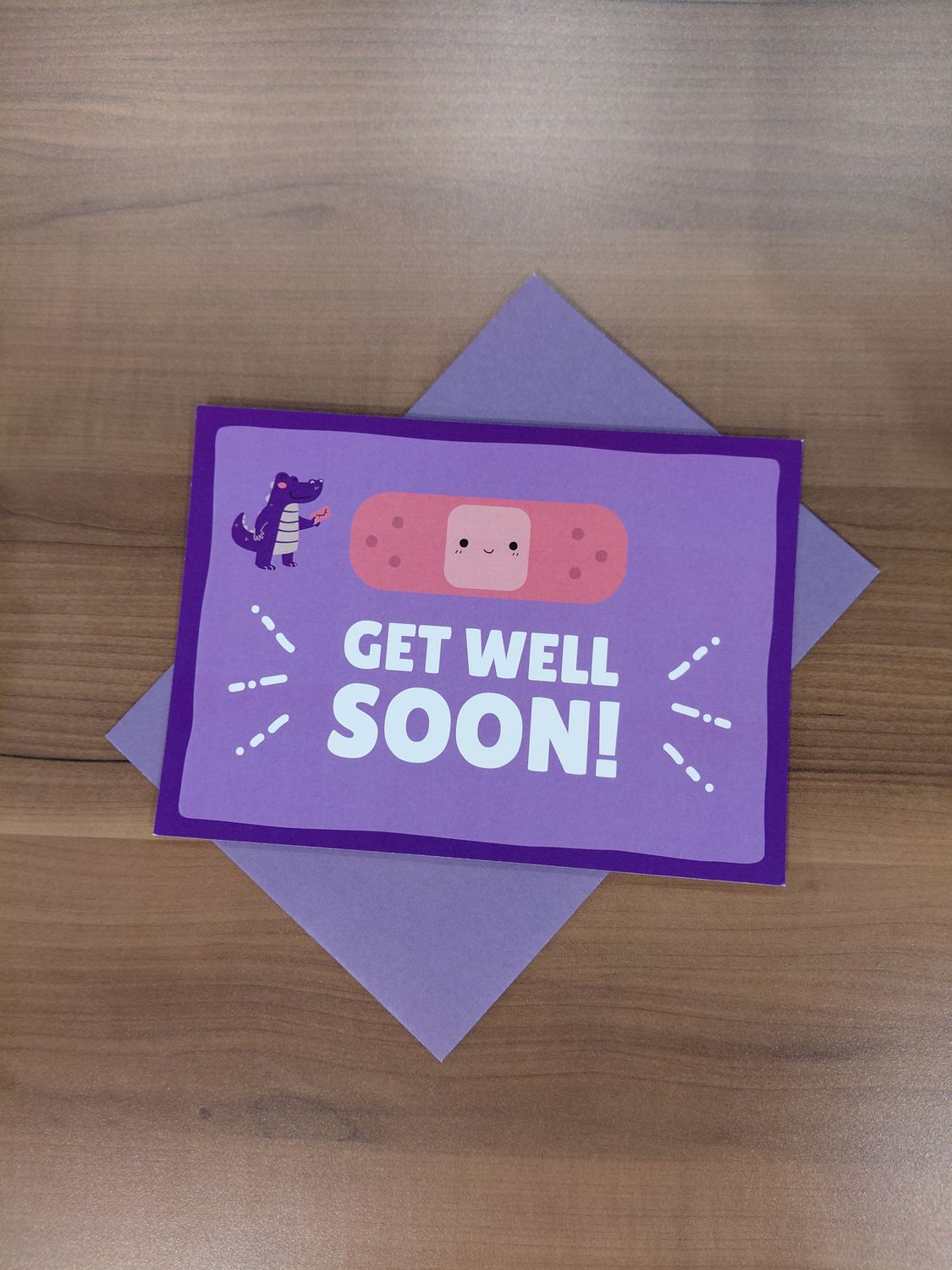 GET WELL SOON CARD