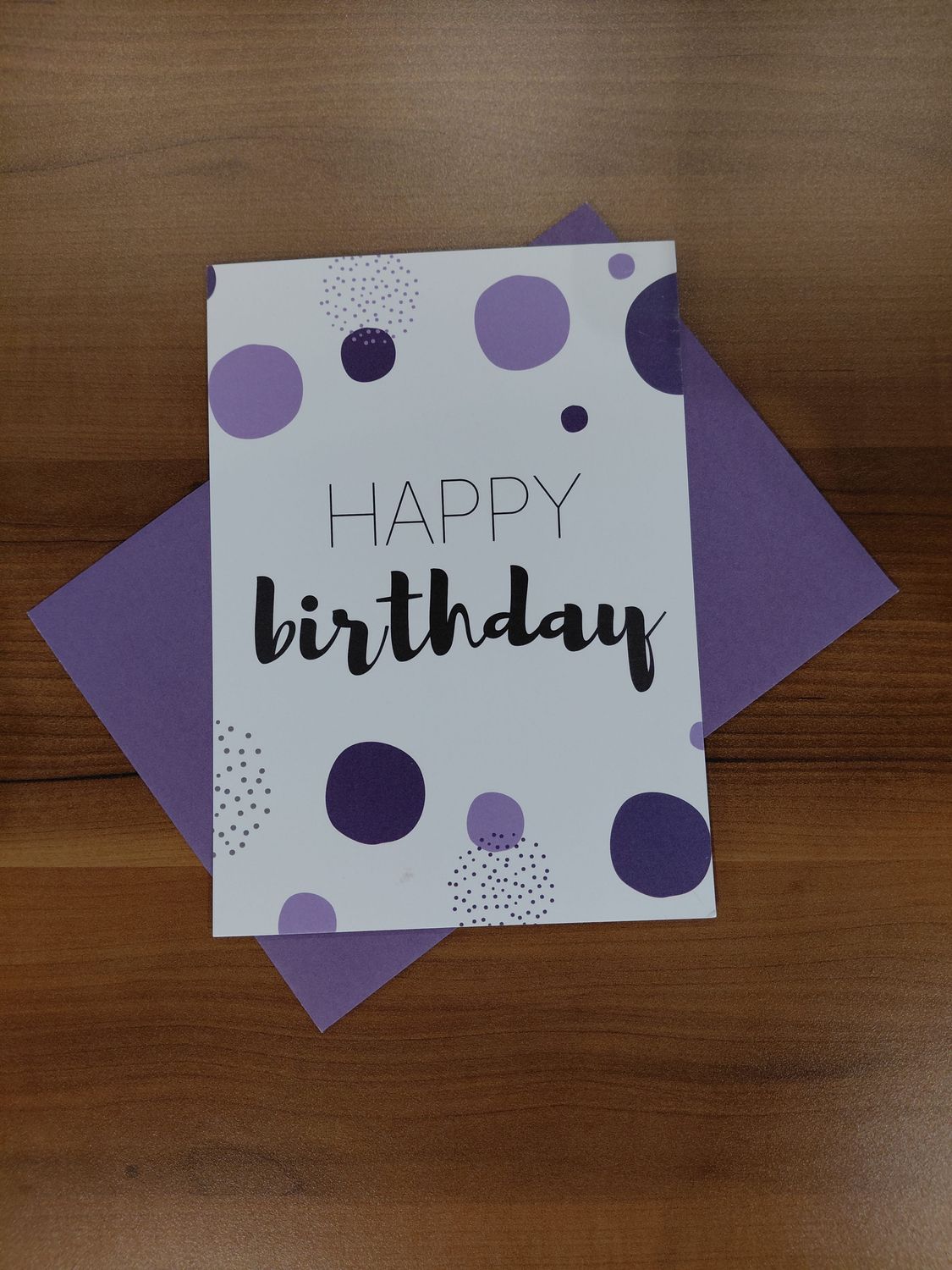 HAPPY BIRTHDAY CARD