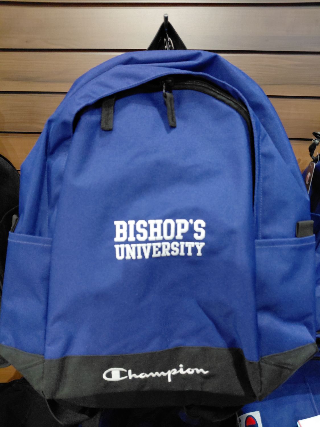BISHOP'S EMB. CHAMPION PURPLE BACKPACK