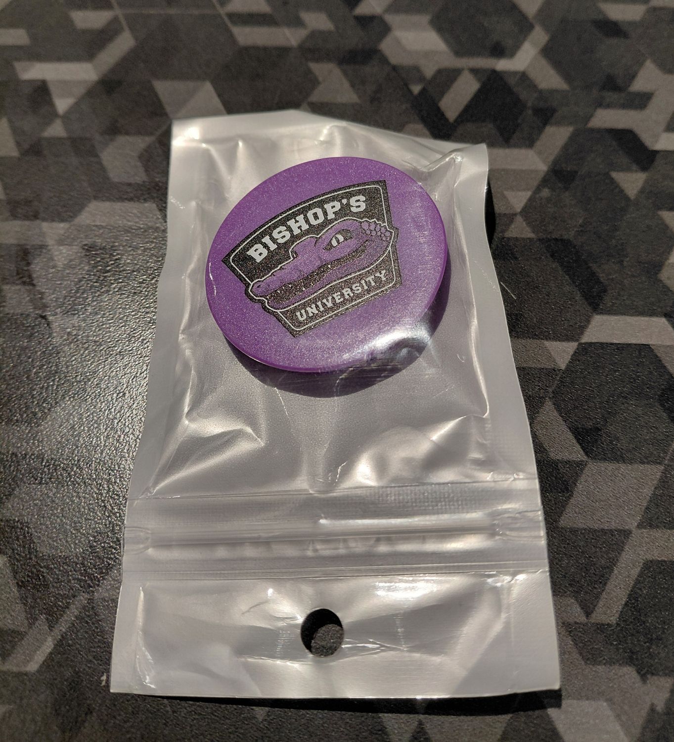 BISHOP'S POP SOCKET PURPLE GATOR