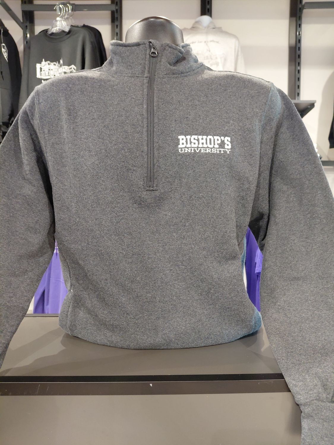 BISHOP'S STOCKHOLM 1/2 ZIP PULLOVER