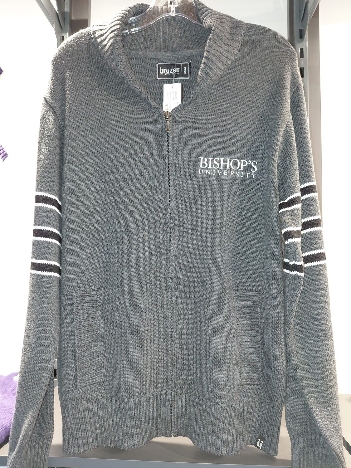 BISHOP'S WRAP NECK CARDIGAN