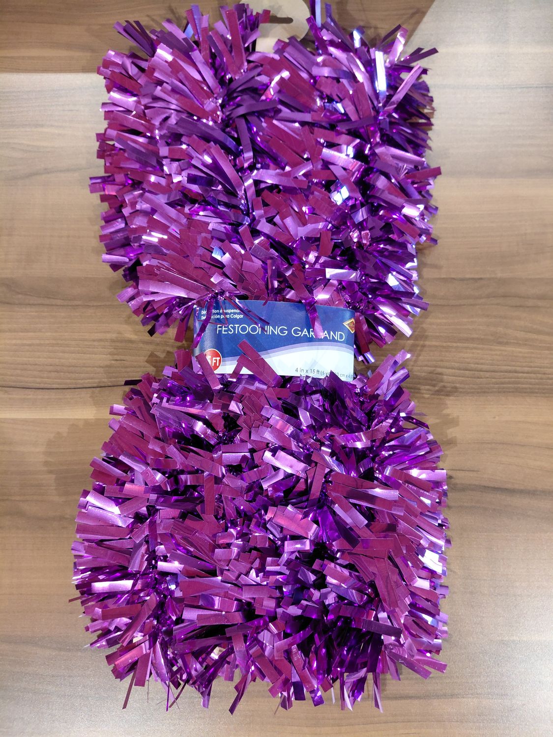 6 PLY METALLIC GARLAND