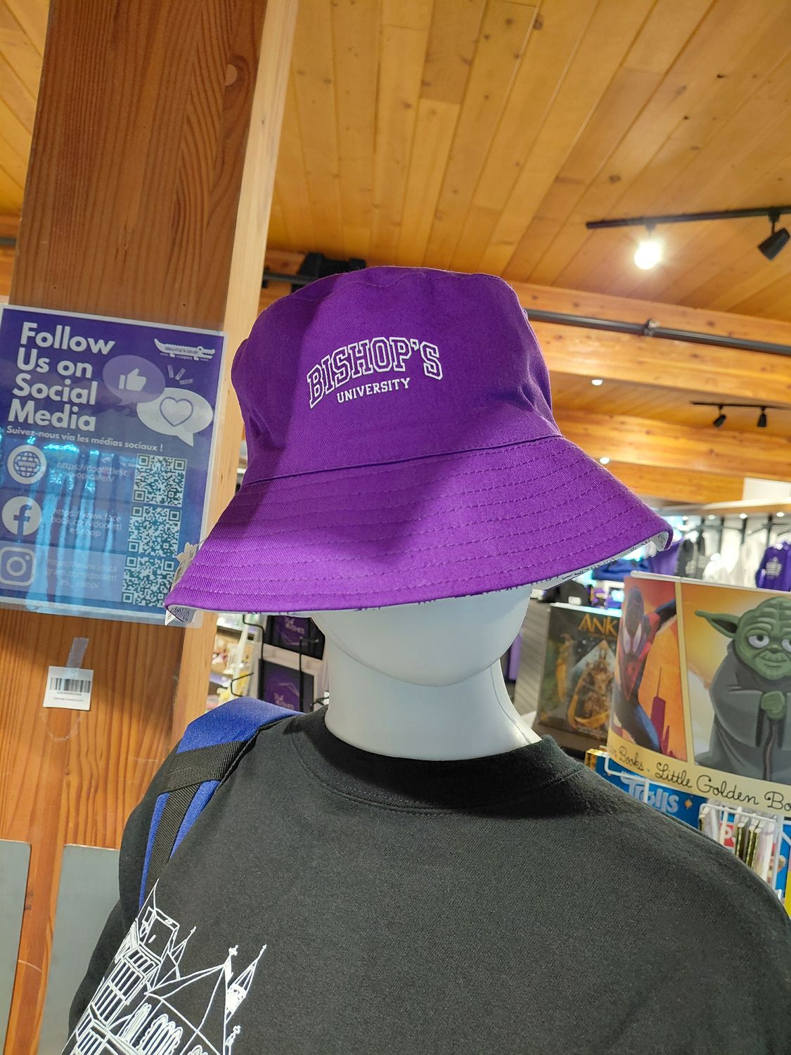 BISHOP'S BUCKET HAT REVERSIBLE