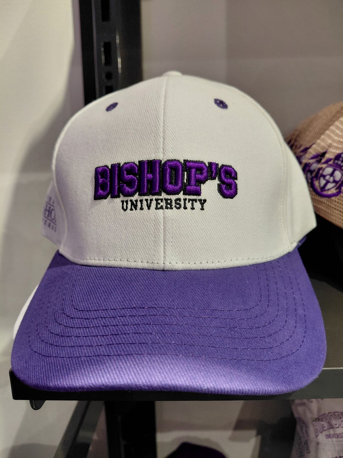 BISHOP'S BRUSHED HEAVY COTTON WHITE CAP