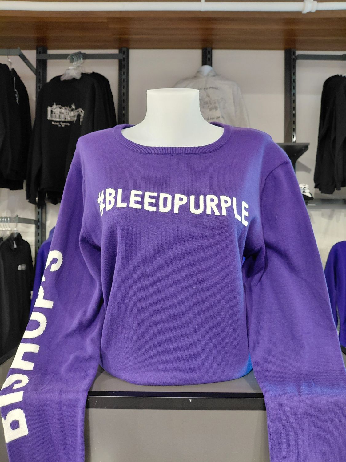 BISHOP'S Wooly CREWNECK/SWEATER