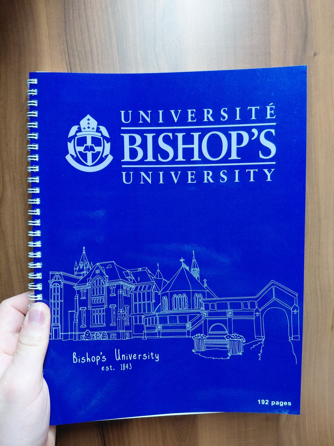 BISHOP'S NOTEBOOK192 PAGES 8.5x11