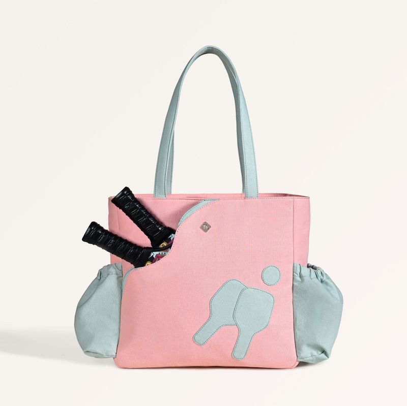 Pickleball Canvas Tote Handbag