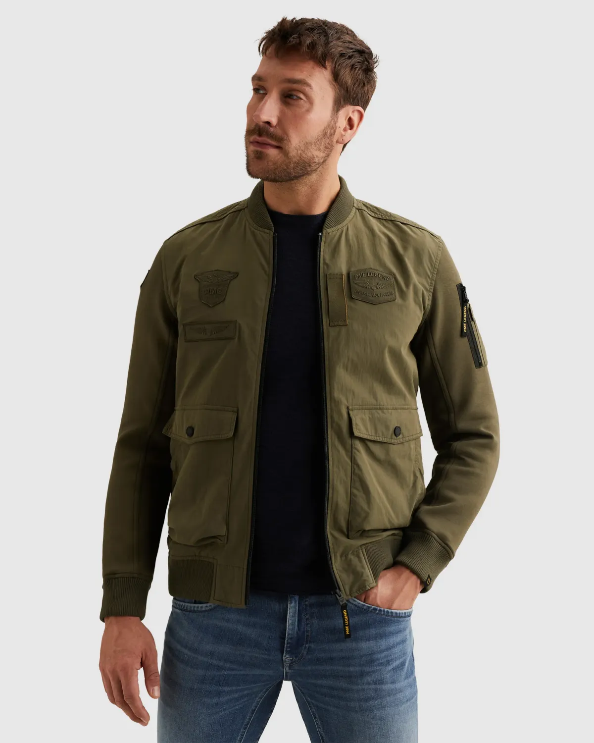 PME Legend Hybrid jacket met flight pocket