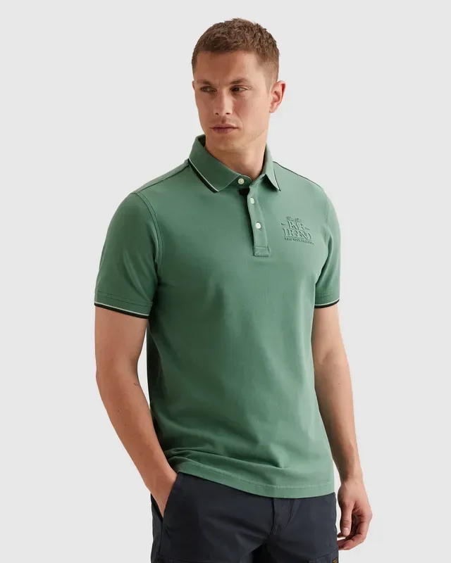 PME Legend Polo van piqué met artwork