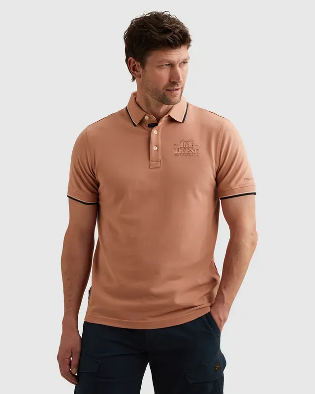 PME Legend Polo van piqué met artwork