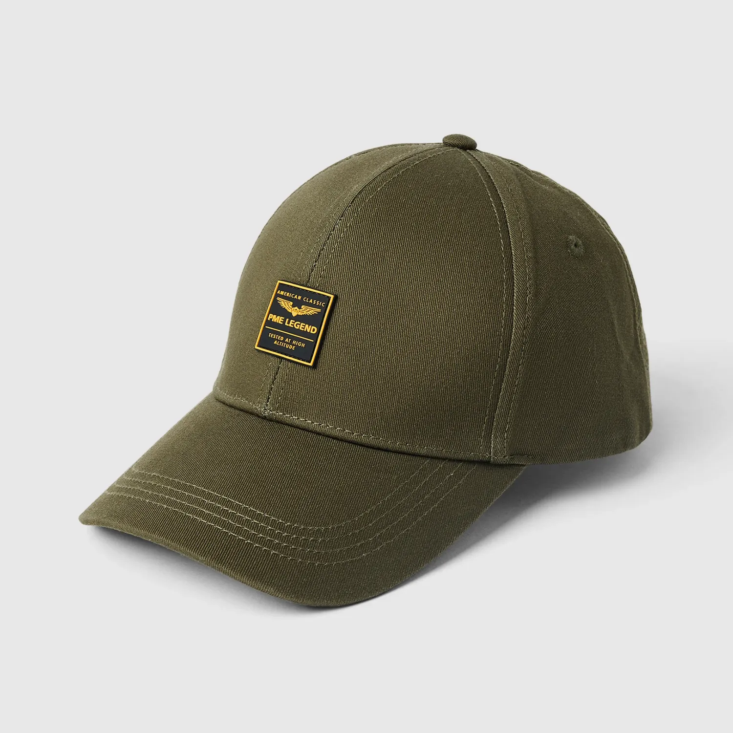 PME Legend Cap van twill met stitching details