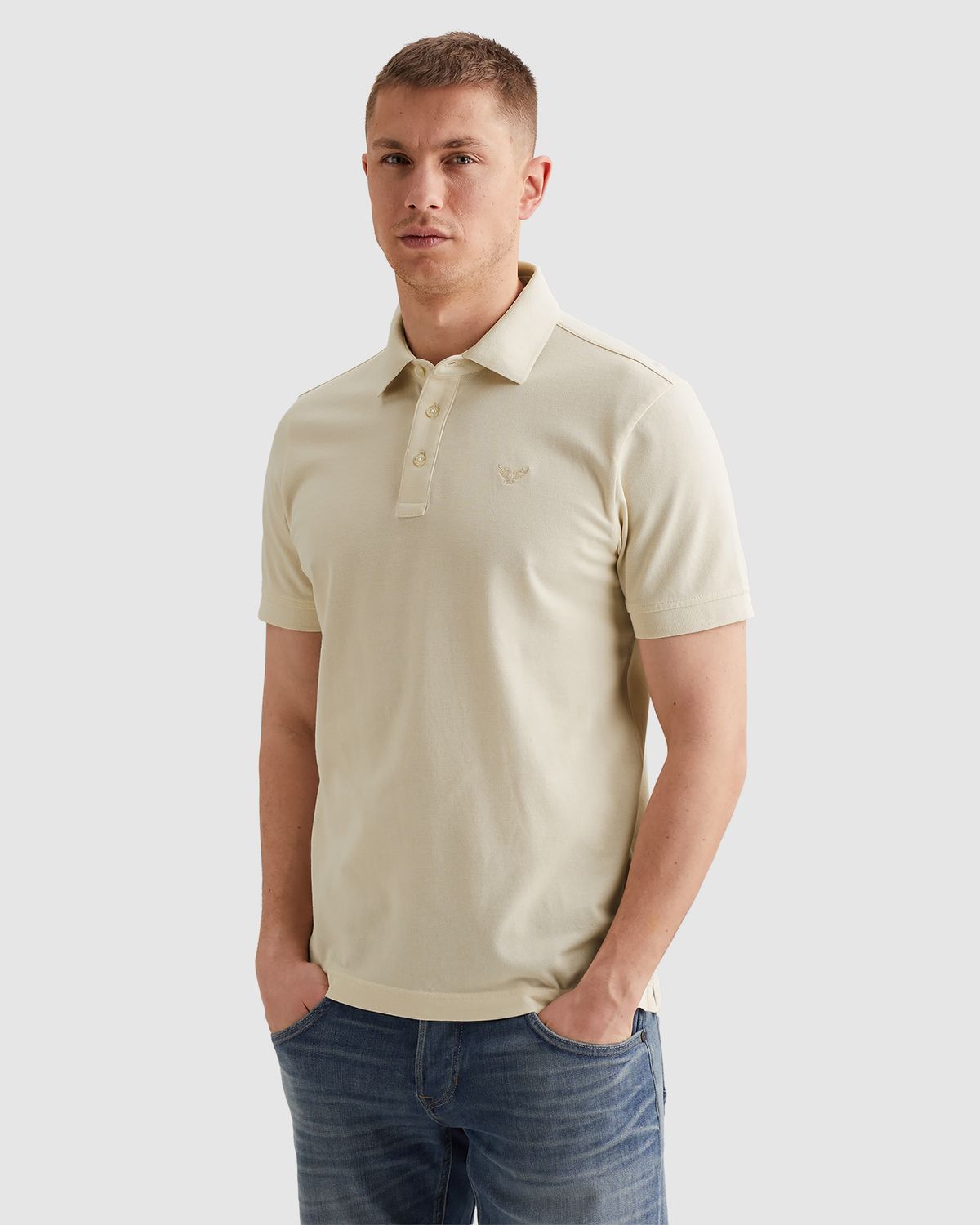 PME Legend Polo met ribkraag PPSS2602840-7013
