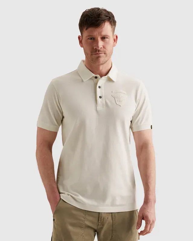 PME Legend Polo van piqué met badges