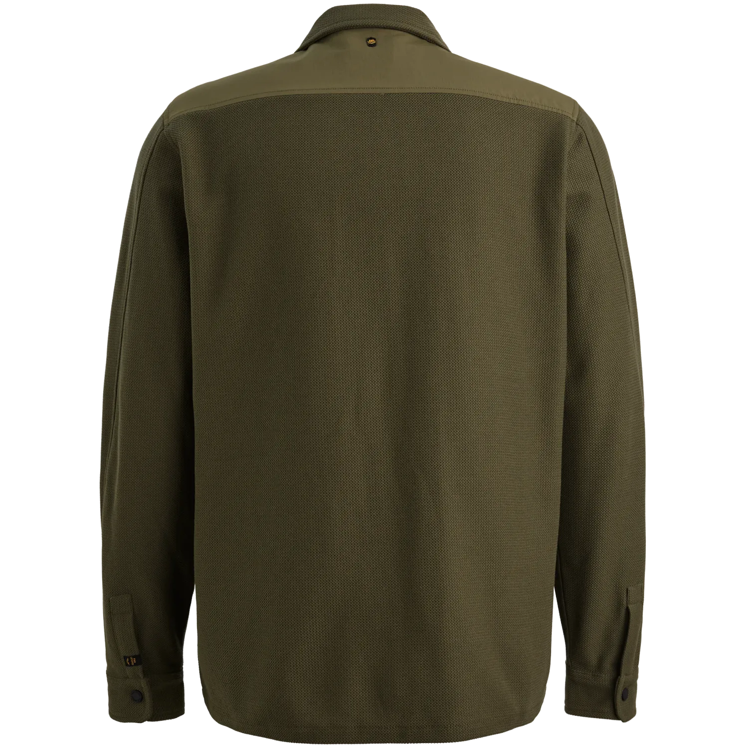 PME Legend Shirt jacket met ritssluiting en badge
