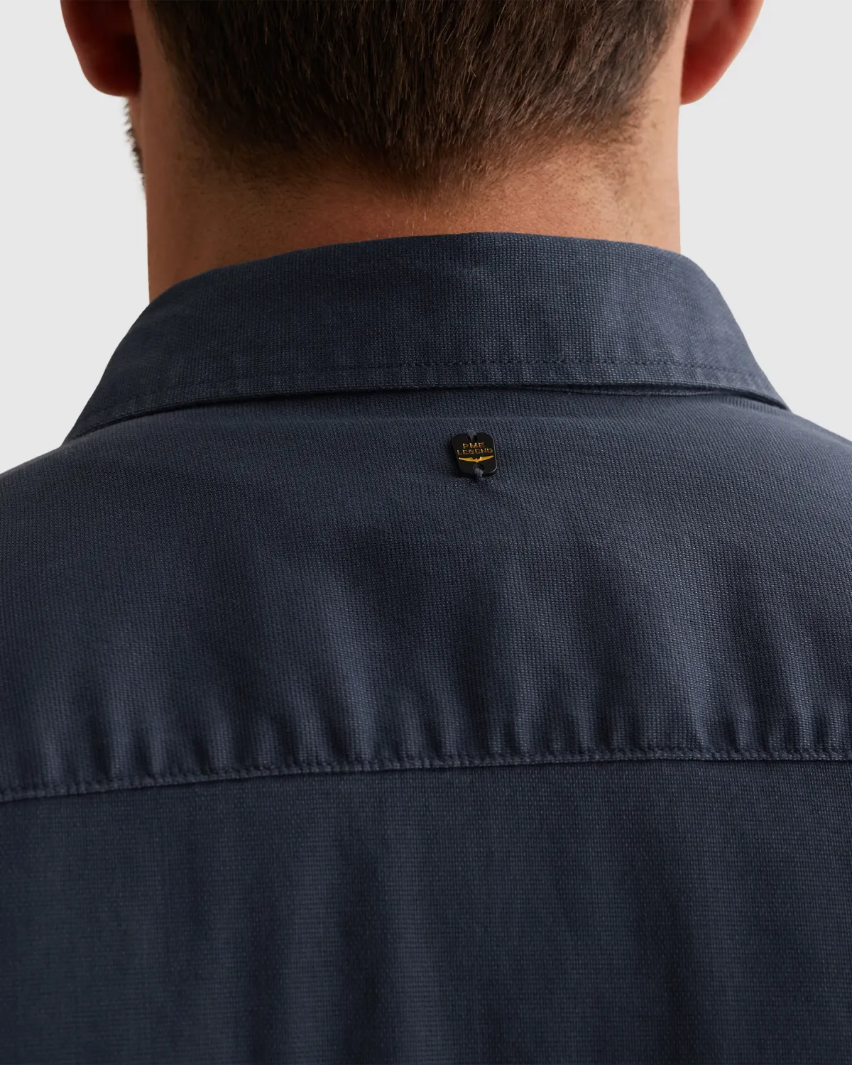 PME Legend Shirt jacket met knoopsluiting en borstzak