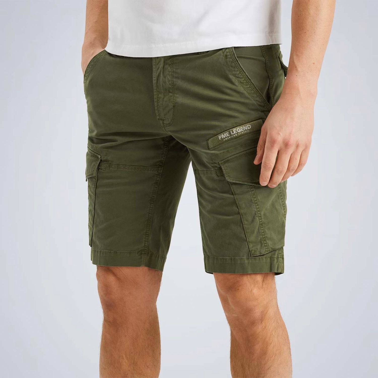 PME Legend | Nordrop tapered fit cargo shorts PSH2404661-8576