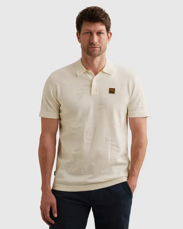 PME Legend Polo met allover print