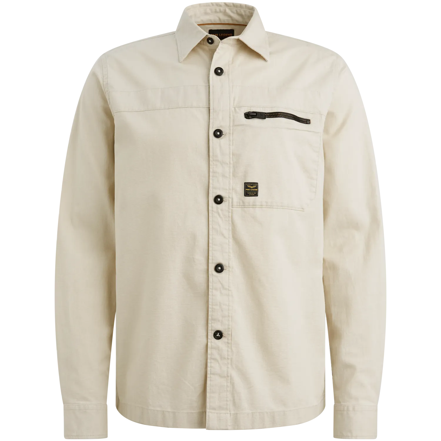 PME Legend Shirt jacket met knoopsluiting en borstzak