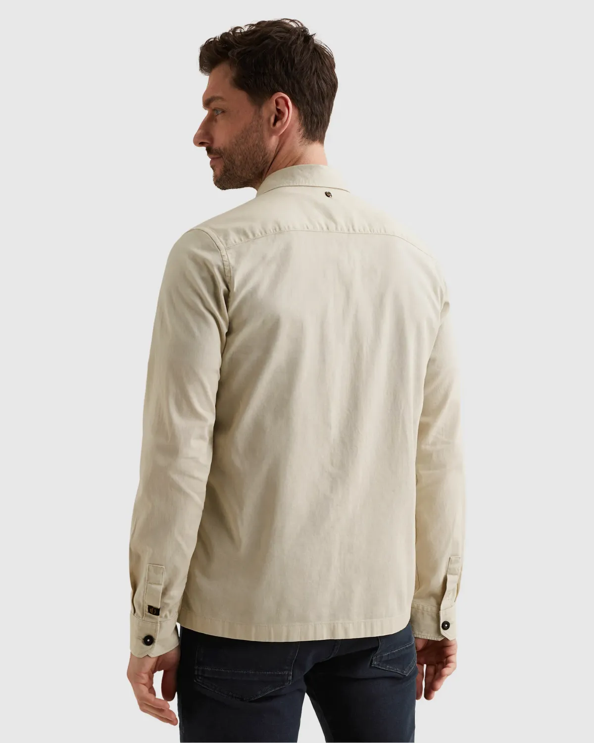 PME Legend Shirt jacket met knoopsluiting en borstzak