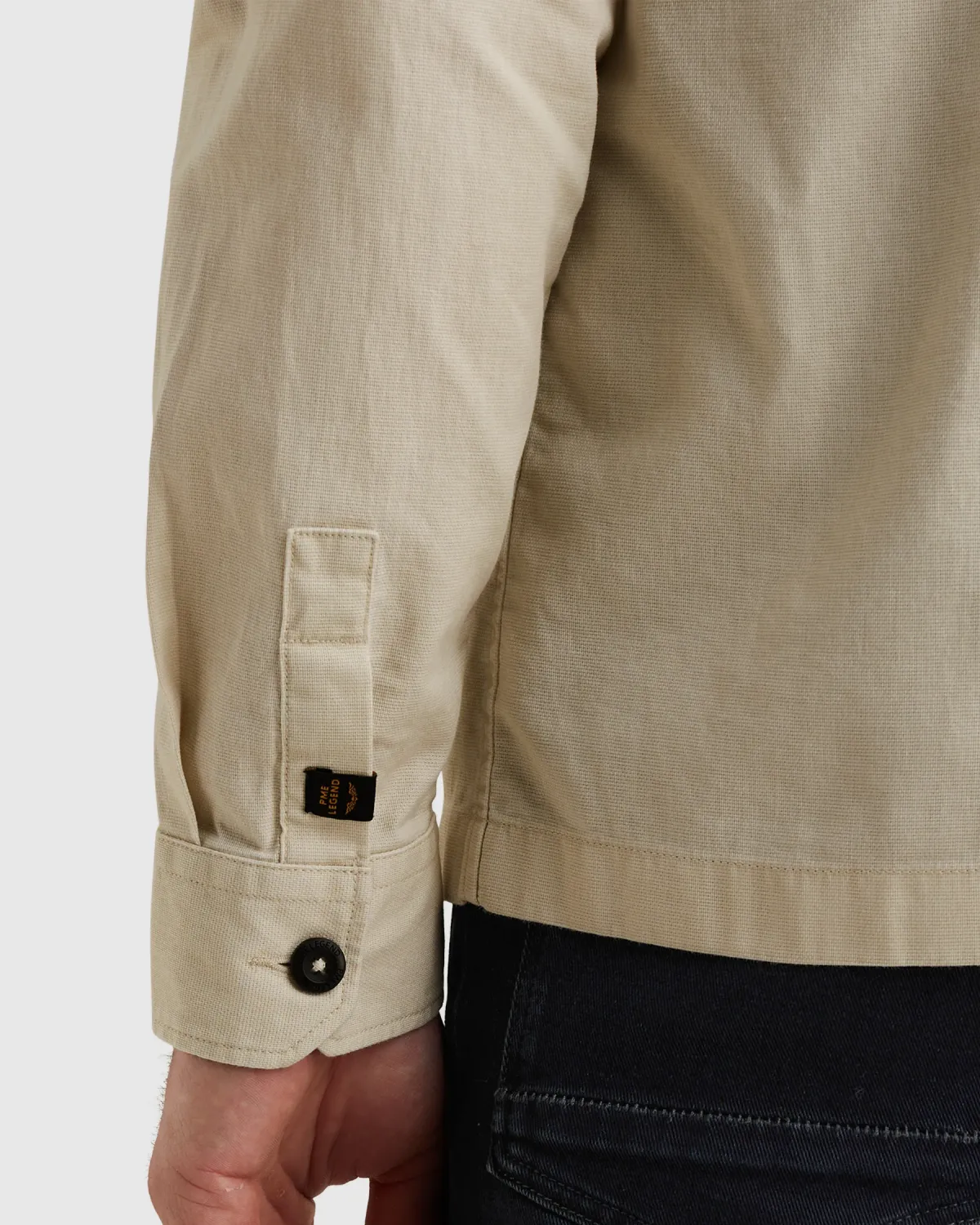 PME Legend Shirt jacket met knoopsluiting en borstzak