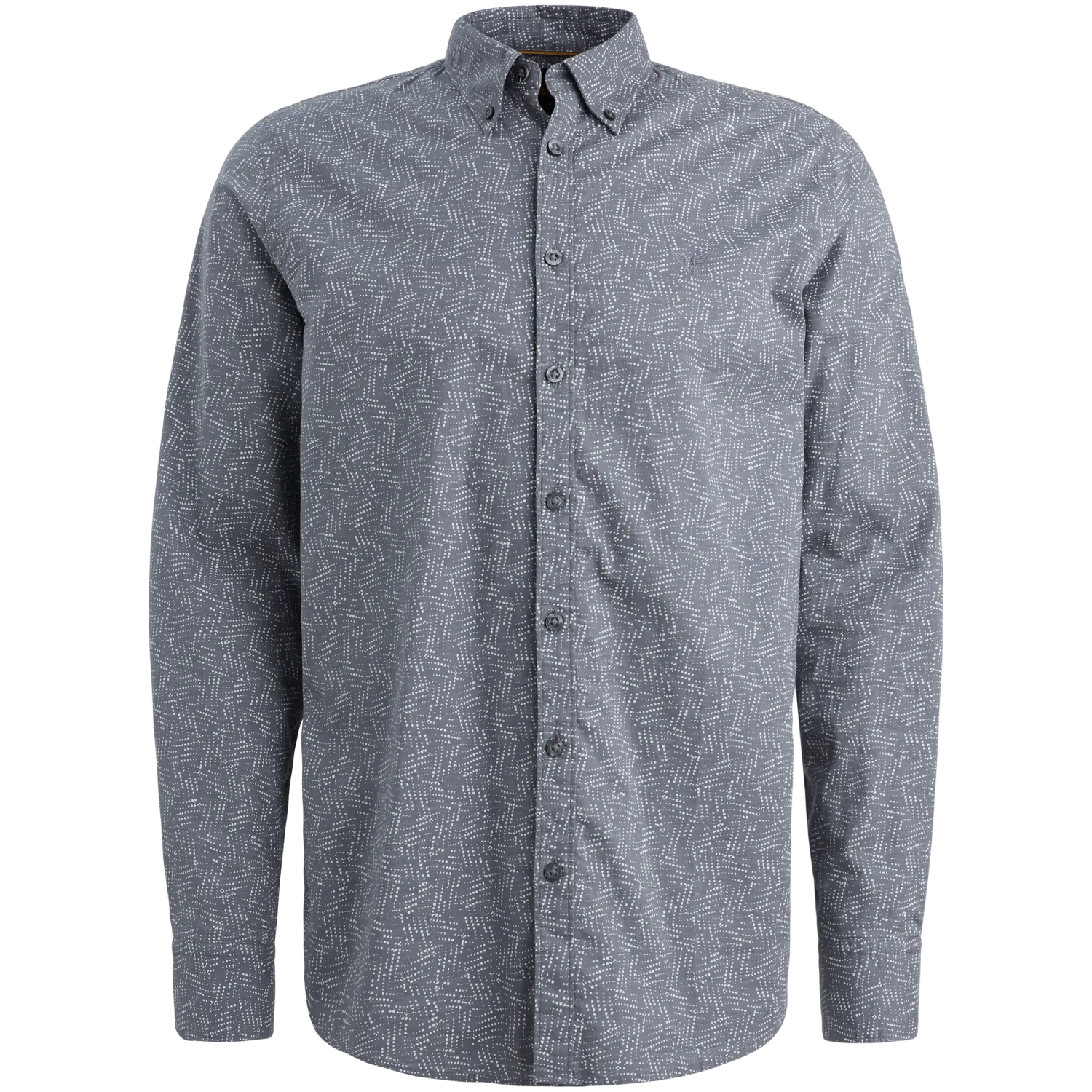 PME Legend Overhemd met allover print en button down kraag
